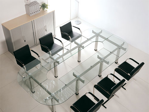 玻璃会议桌-001