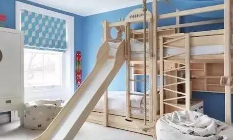 青岛中南·世纪城儿童卧室上下床设计图